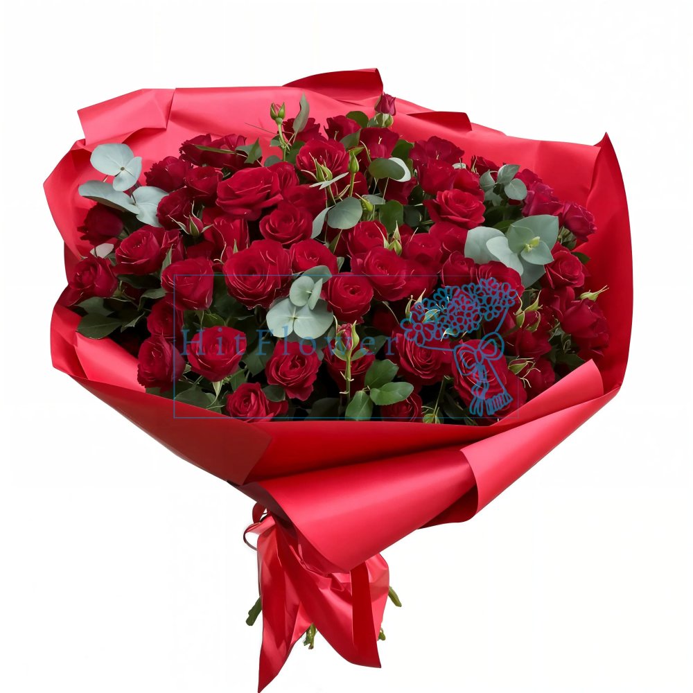 Букет роз Вечная страсть